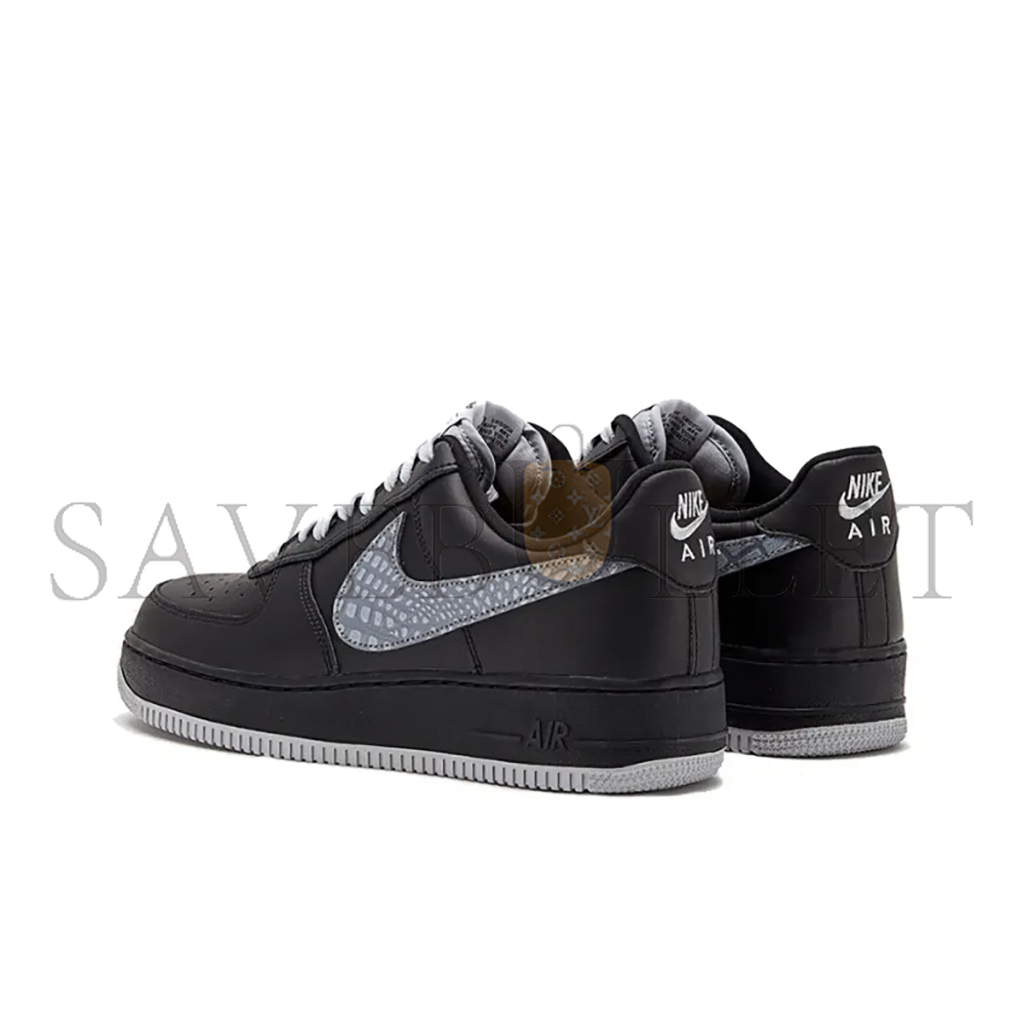 NIKE AIR FORCE 1 LOW'07 LV8 BLACK COOL GREY DARK GREY 823511-012